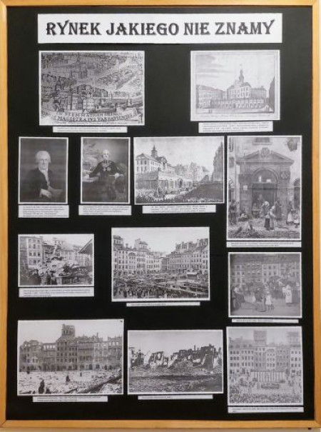 Czarno białe fotografie Starówki