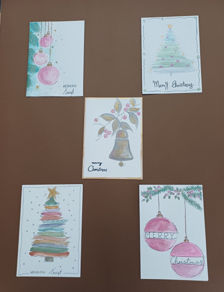 Kartki świąteczne Danusi Kępniak