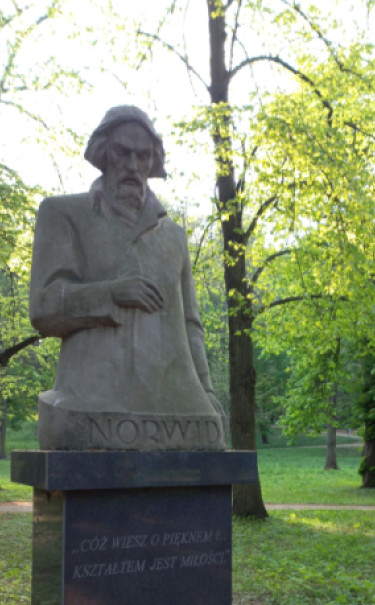 5. Cyprian Kamil Norwid, Łazienki Królewskie
